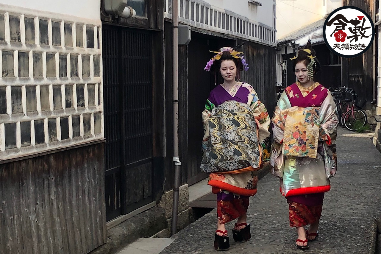 倉敷天領物語花魁道中