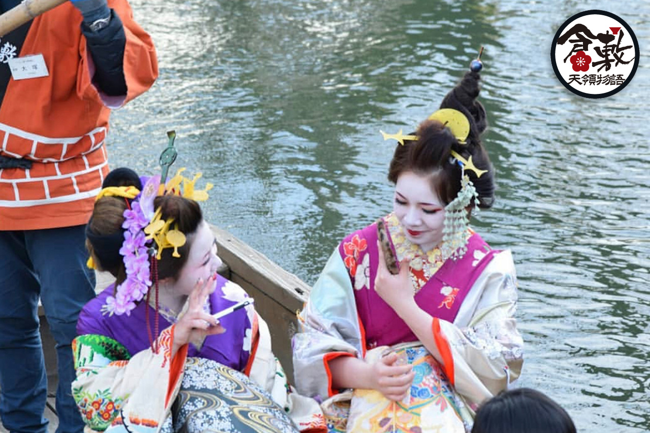 倉敷天領物語花魁道中