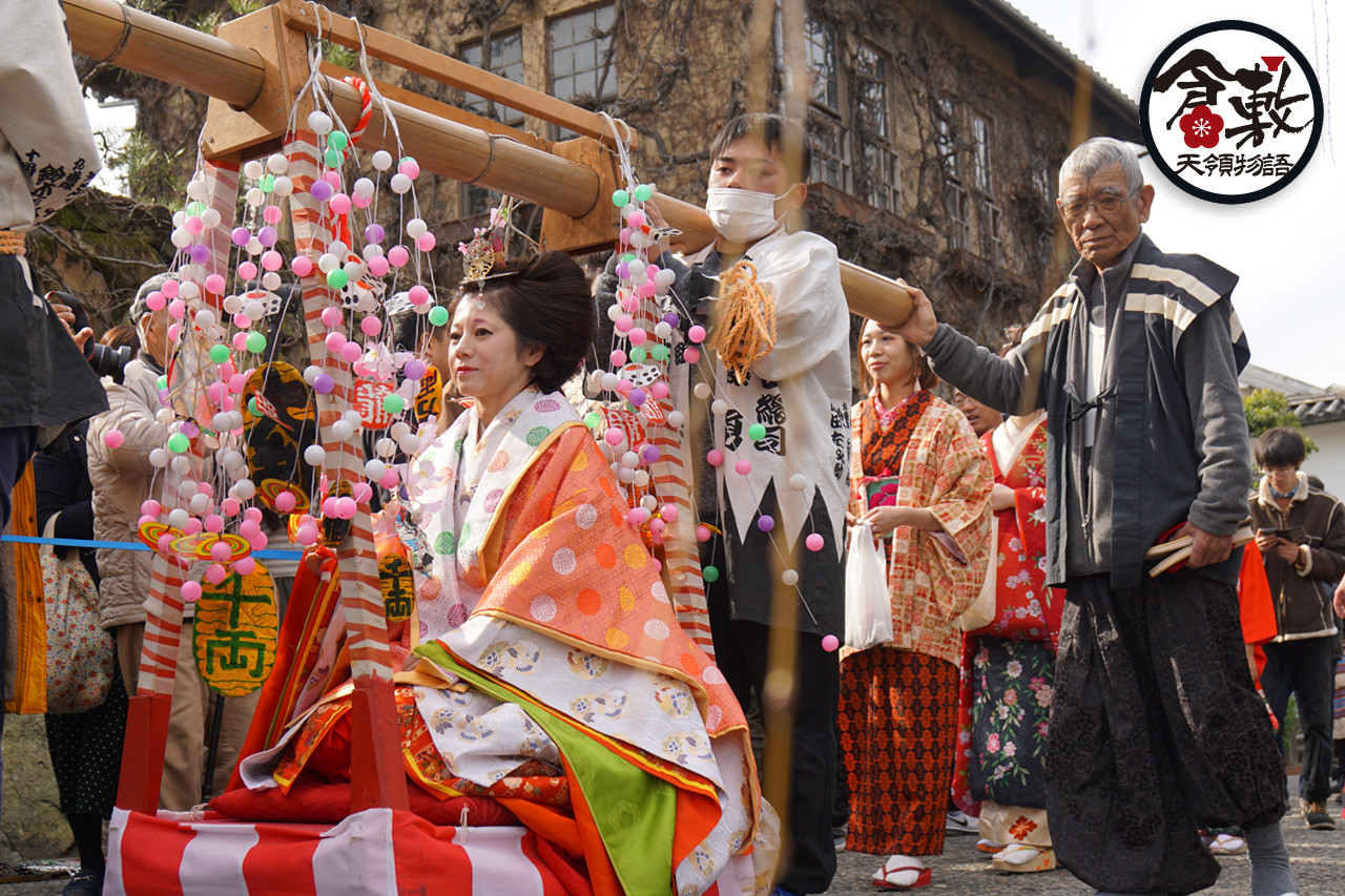 倉敷天領物語花魁道中