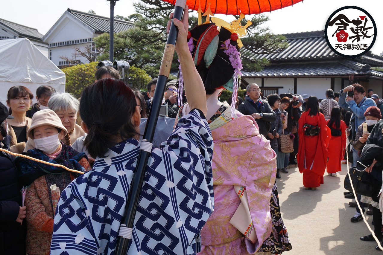 倉敷天領物語花魁道中