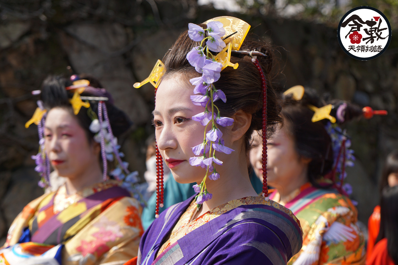 倉敷天領物語花魁道中