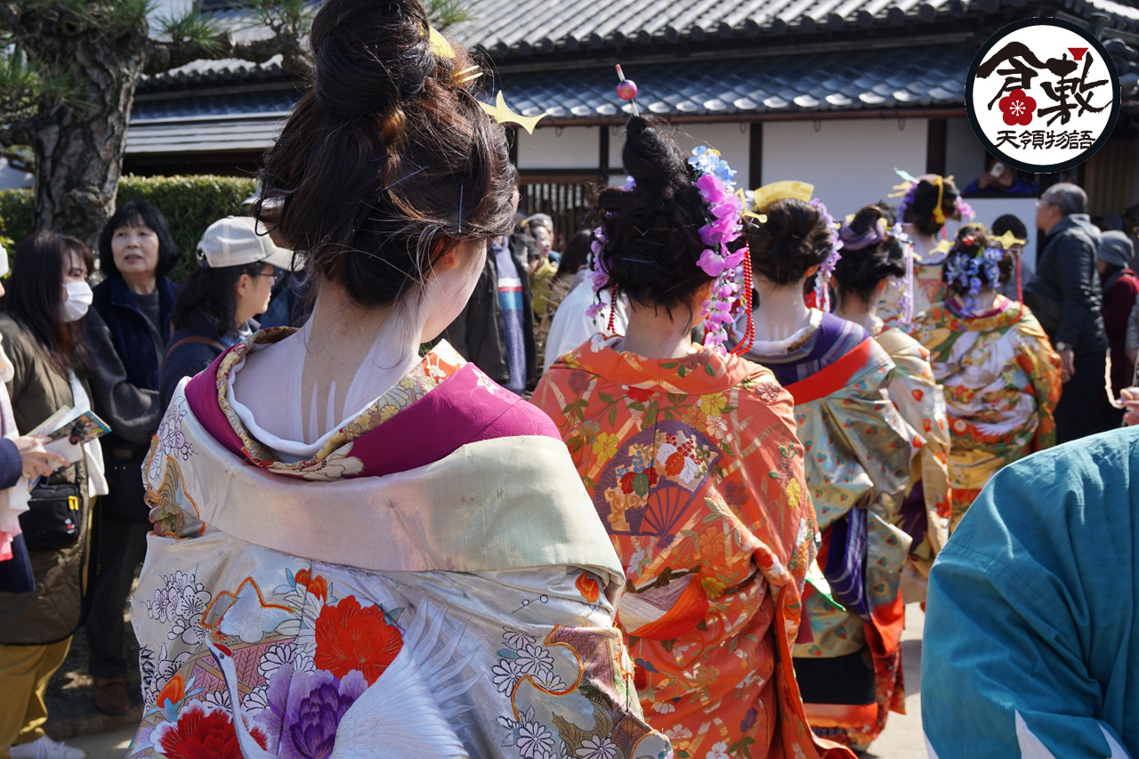 倉敷天領物語花魁道中