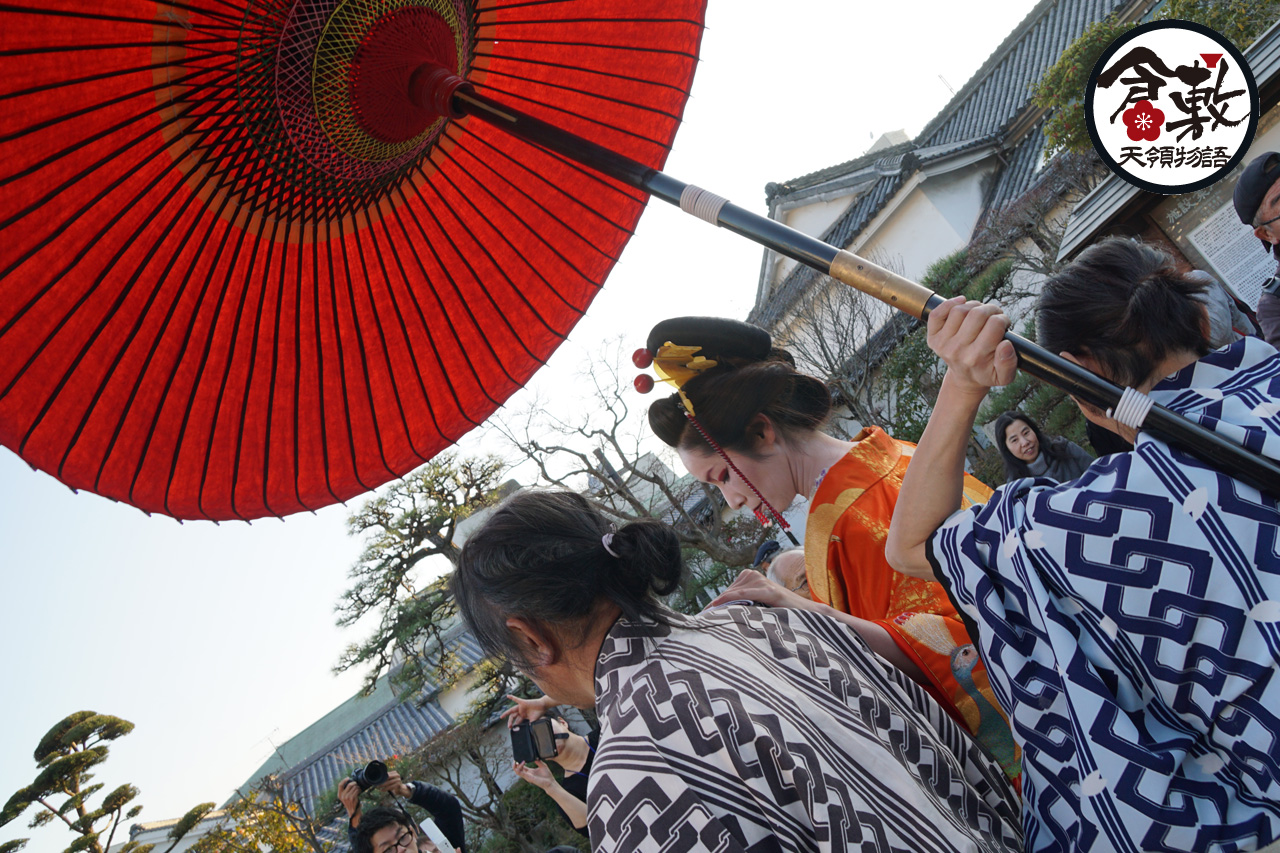 倉敷天領物語花魁道中