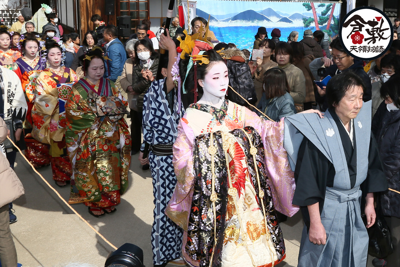 倉敷天領物語花魁道中