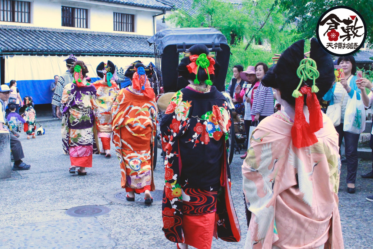 倉敷天領物語花魁道中