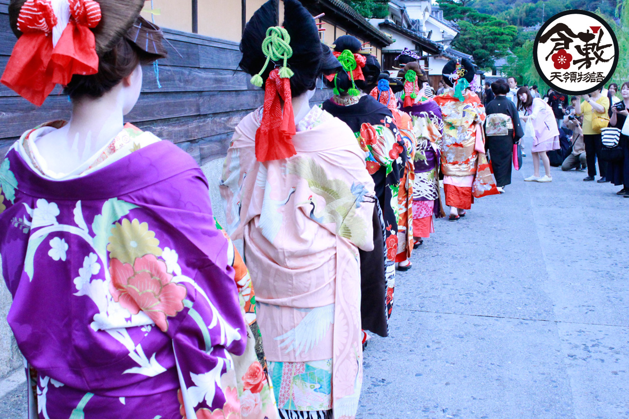 倉敷天領物語花魁道中