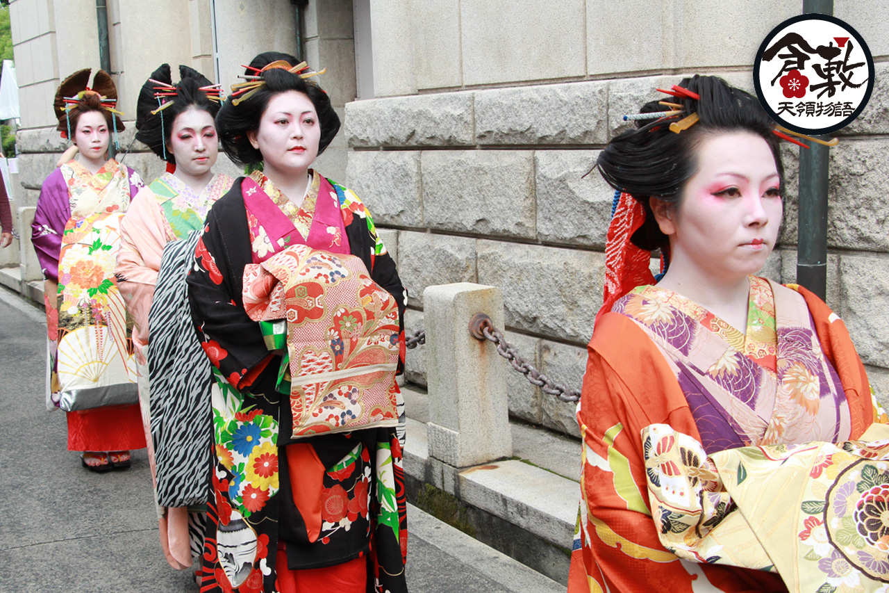 倉敷天領物語花魁道中