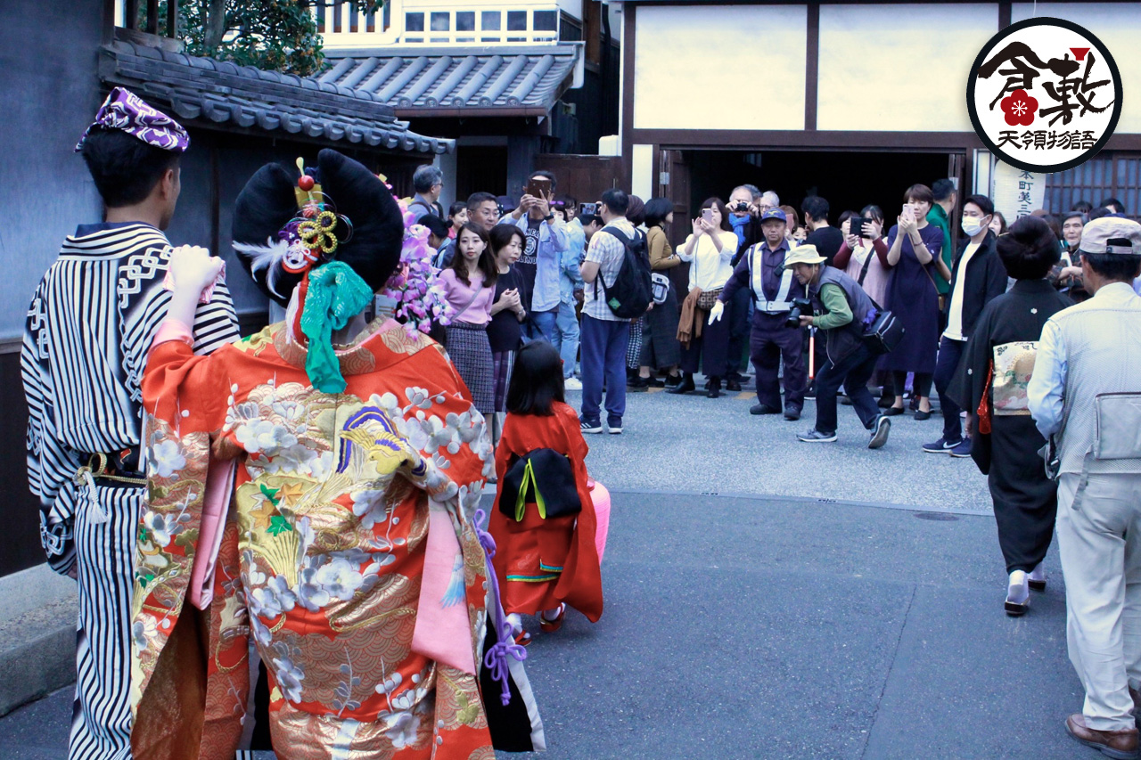 倉敷天領物語花魁道中