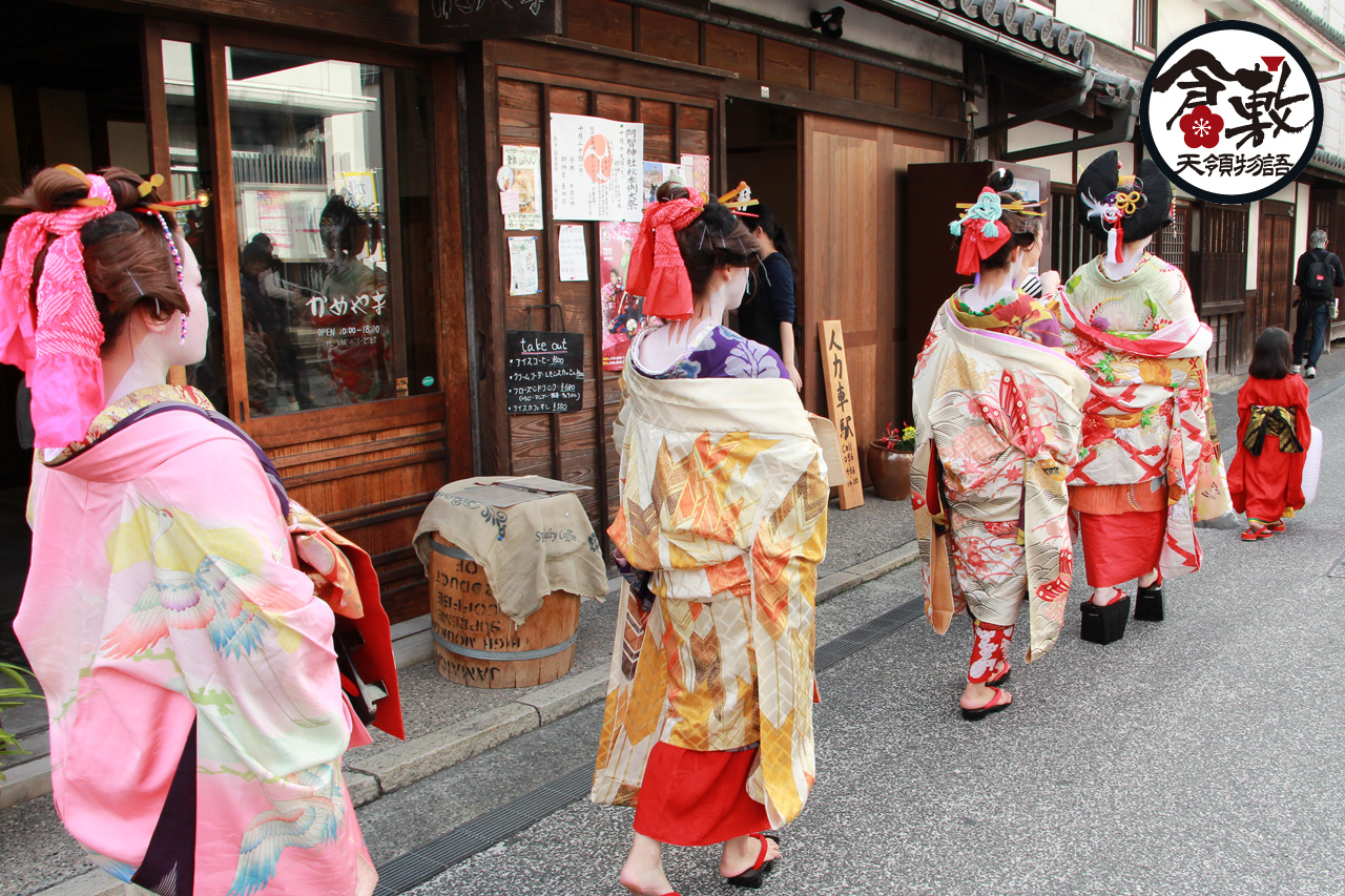 倉敷天領物語花魁道中