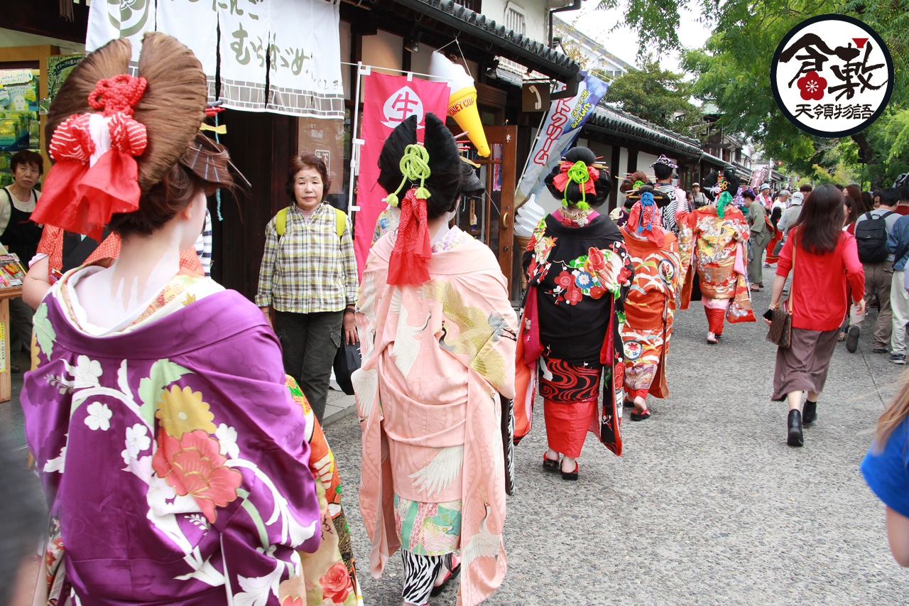 倉敷天領物語花魁道中
