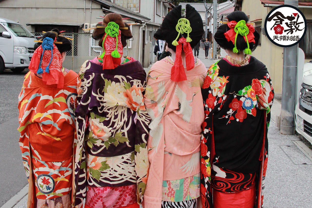 倉敷天領物語花魁道中