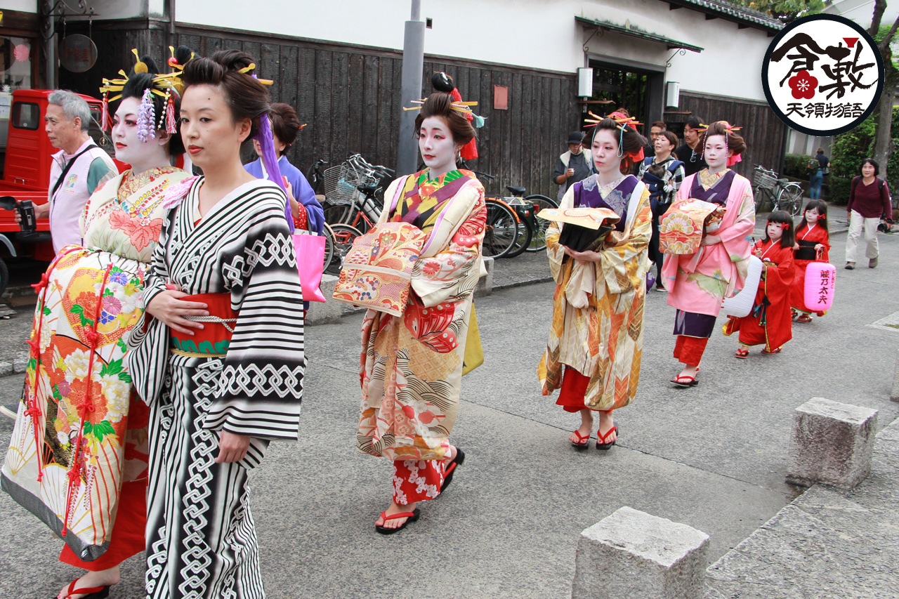 倉敷天領物語花魁道中
