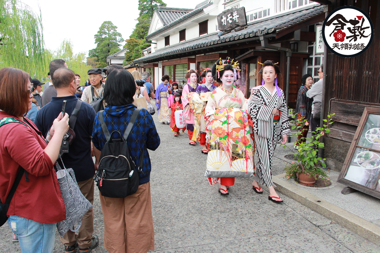 倉敷天領物語花魁道中