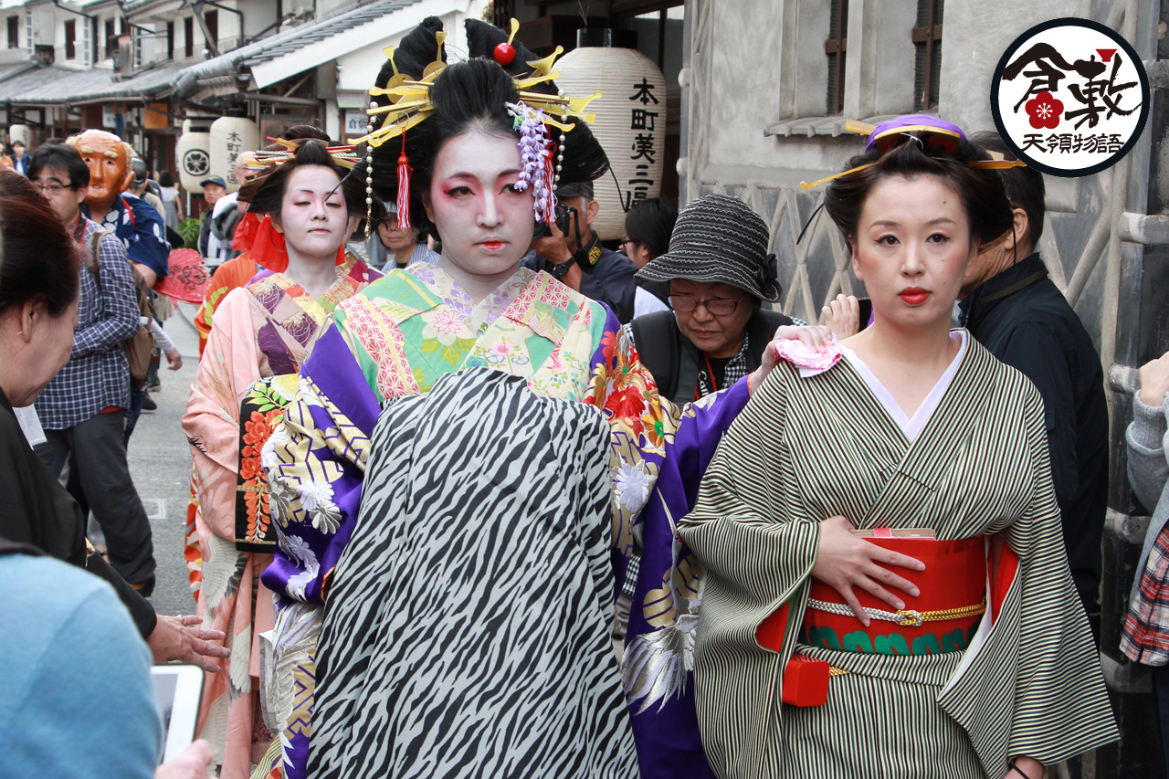 倉敷天領物語花魁道中