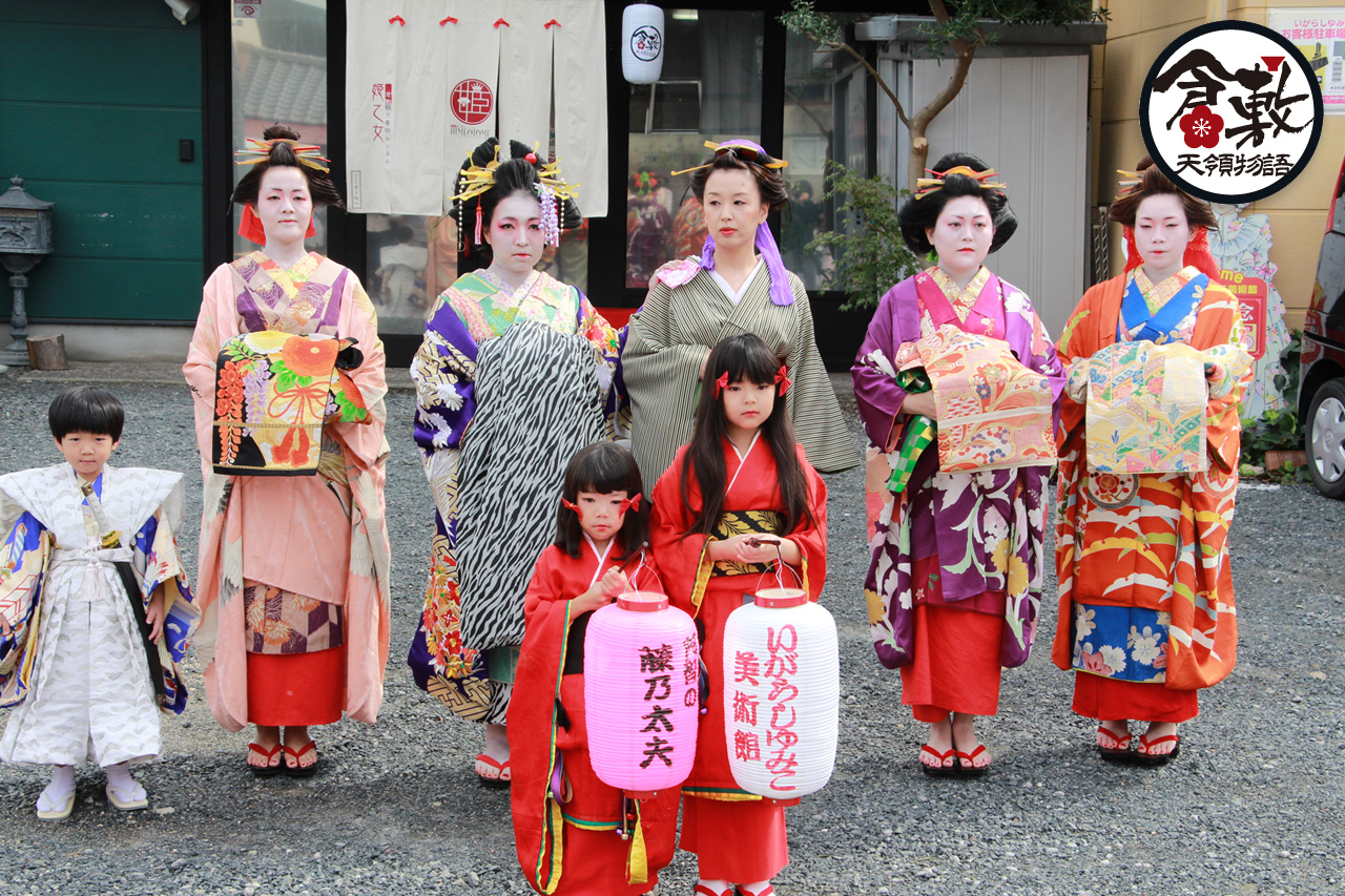 倉敷天領物語花魁道中