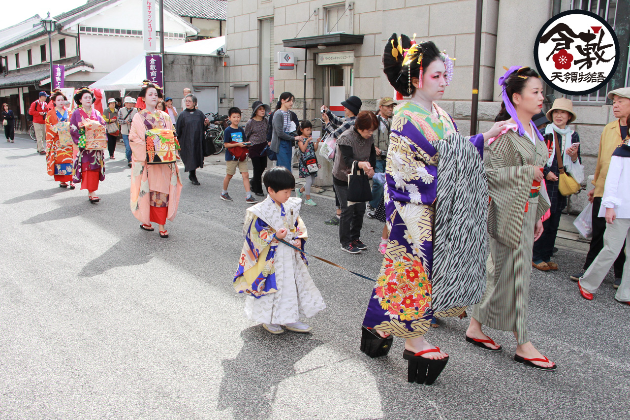 倉敷天領物語花魁道中