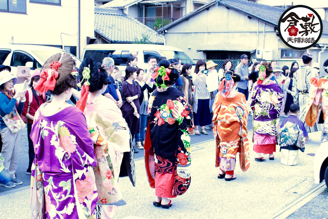 倉敷天領物語花魁道中