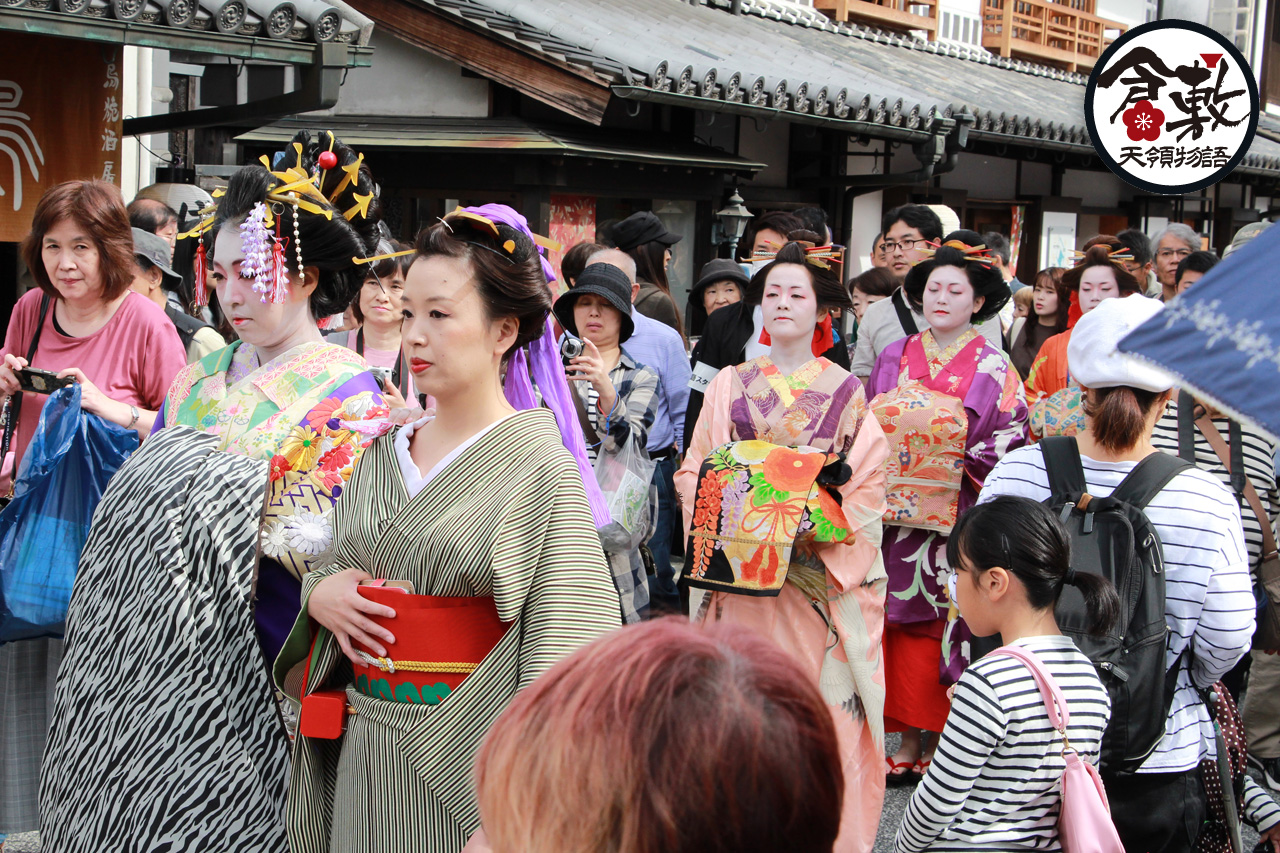 倉敷天領物語花魁道中