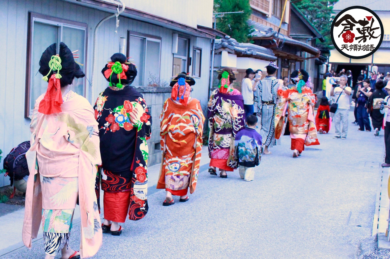 倉敷天領物語花魁道中